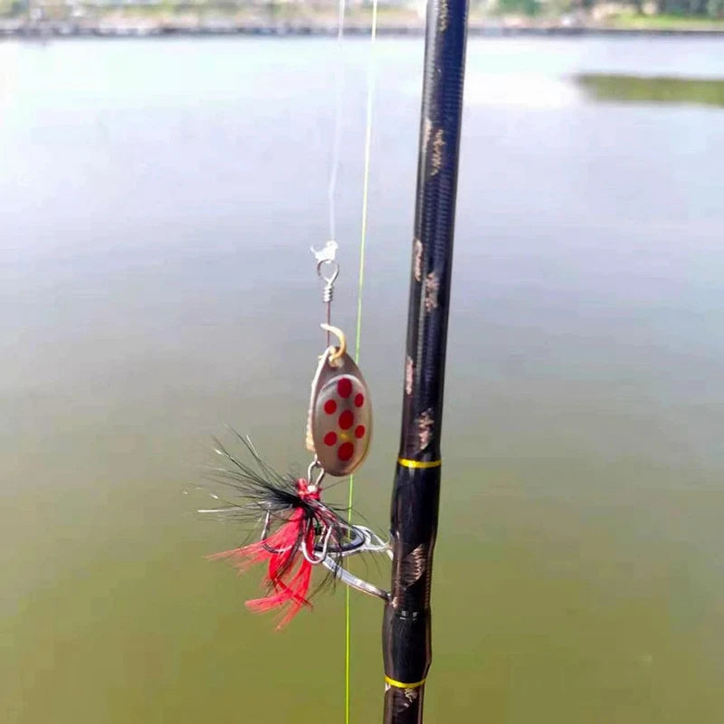Newest Metal Spoon Spinner Fishing Lure 10PCS Set Spoonbait Crankbaits Fishing Wobblers for Pike Crochet Kit Artificial Bait