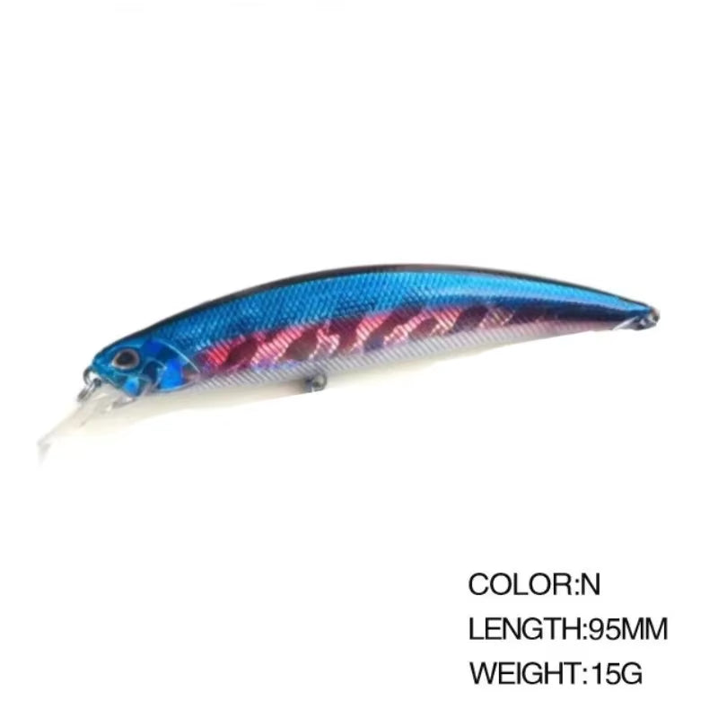 Realis Jerkbait 95Mm 15G Wobblers Duo Ryuki 95 Hard Bait Minnow Japan Sinking Baits Bass Fishing Lure for Fishing Pike