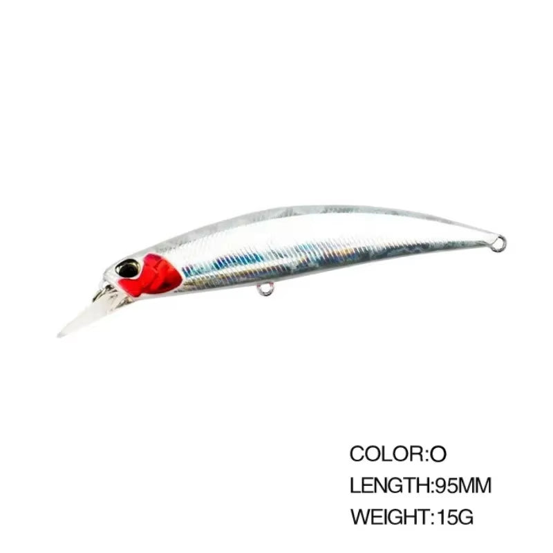 Realis Jerkbait 95Mm 15G Wobblers Duo Ryuki 95 Hard Bait Minnow Japan Sinking Baits Bass Fishing Lure for Fishing Pike