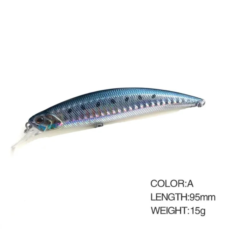 Realis Jerkbait 95Mm 15G Wobblers Duo Ryuki 95 Hard Bait Minnow Japan Sinking Baits Bass Fishing Lure for Fishing Pike
