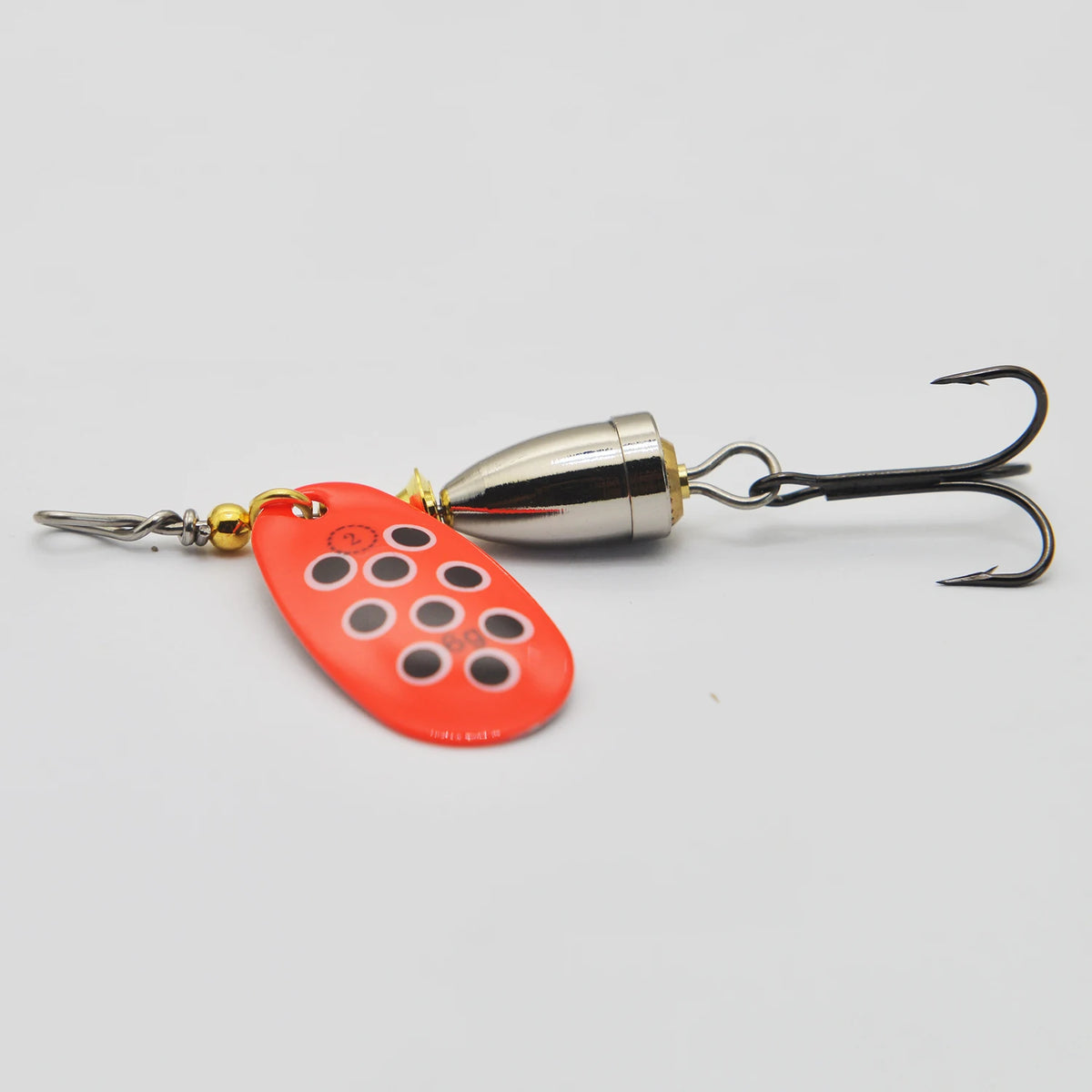 Fishing Lure Spinnerbait, Bass Trout Salmon Hard Metal Spinner Baits for Bass Walleye Trout Fishing Lures – Inline Spinner Baits
