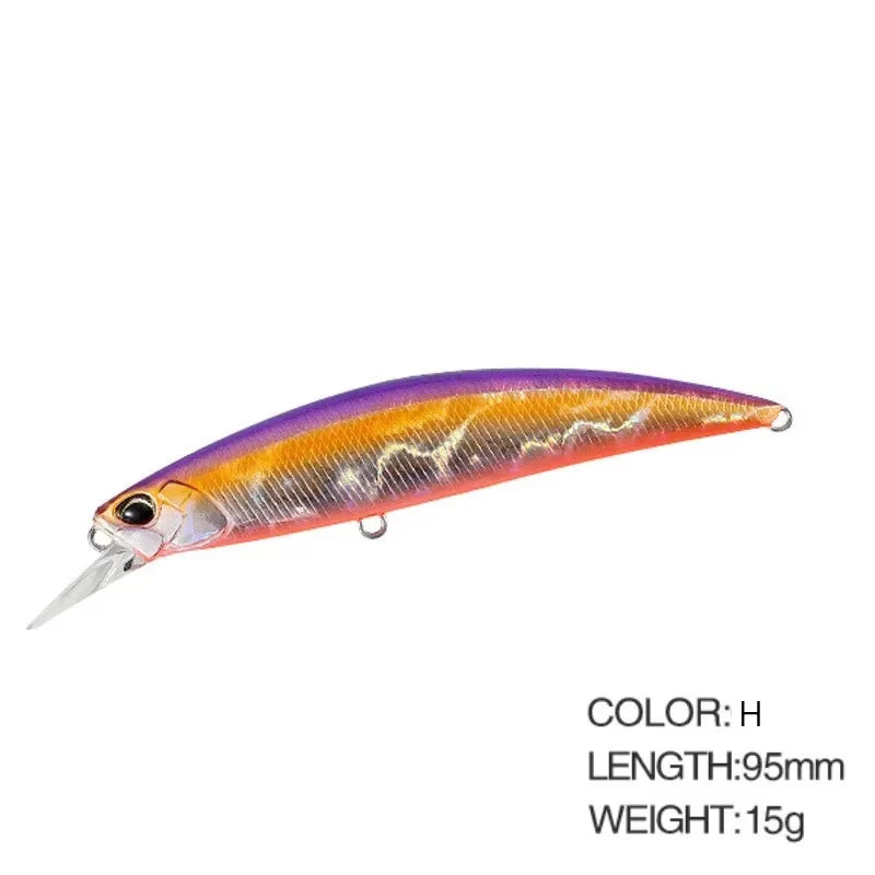 Realis Jerkbait 95Mm 15G Wobblers Duo Ryuki 95 Hard Bait Minnow Japan Sinking Baits Bass Fishing Lure for Fishing Pike