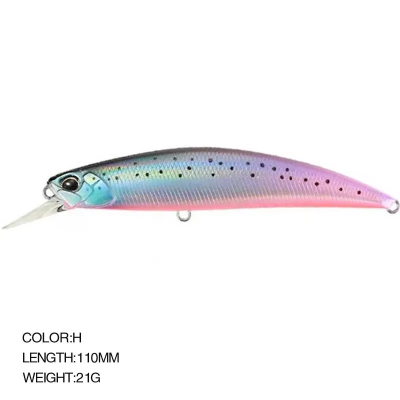 Realis Jerkbait 95Mm 15G Wobblers Duo Ryuki 95 Hard Bait Minnow Japan Sinking Baits Bass Fishing Lure for Fishing Pike