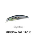 Minnow Wobbler RYUKI 80S Sinking Trolling Swimbait 8Cm 12G Rozantea Fishing Lure Jerkbait Artificial Bait Culter Alburnus Bass