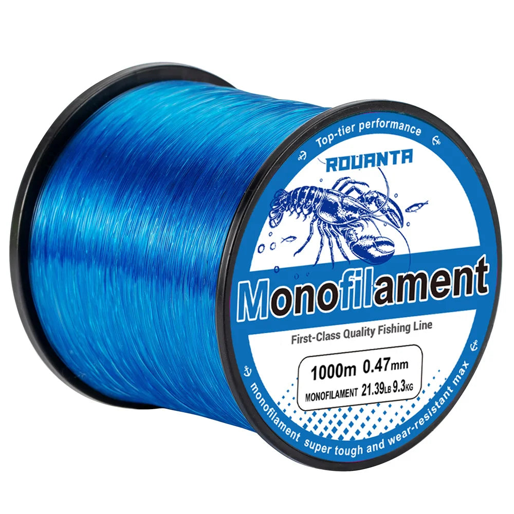 500M 1000M Nylon Fishing Line Monofilament Super Strong Abrasion Resistant Smooth Sinking Line for Carp Bass Pesca Tackl