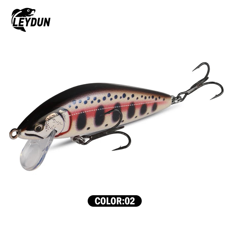 Sinking Minnow Fishing Lures 55Mm 4.7G 75Mm 10.5G Artificial Trout Lure Stream Lake Jerkbait Wobblers Hard Swimbaits