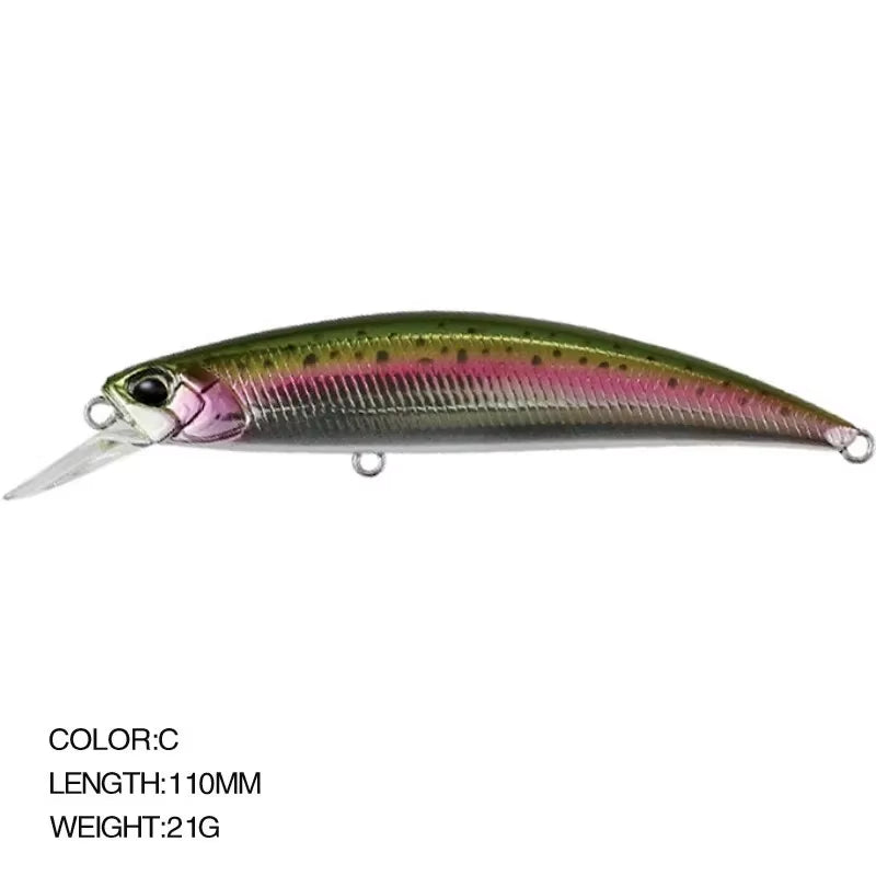 Realis Jerkbait 95Mm 15G Wobblers Duo Ryuki 95 Hard Bait Minnow Japan Sinking Baits Bass Fishing Lure for Fishing Pike