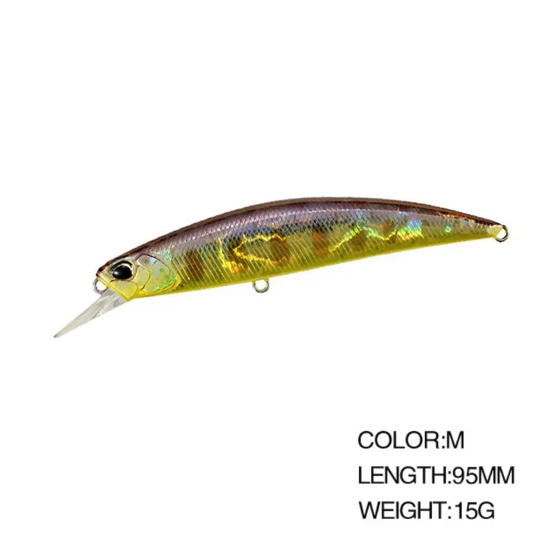 Realis Jerkbait 95Mm 15G Wobblers Duo Ryuki 95 Hard Bait Minnow Japan Sinking Baits Bass Fishing Lure for Fishing Pike